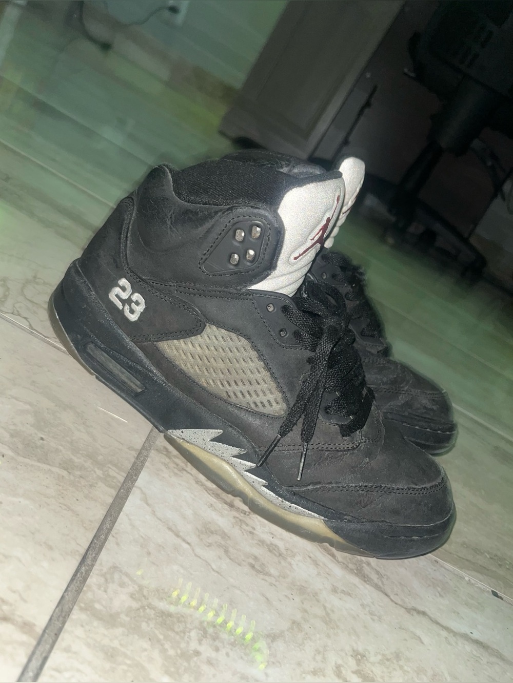 Jordan Metallic 5’s